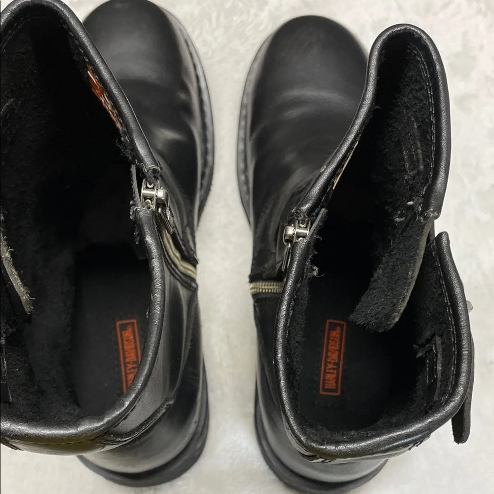 Harley-Davidson‎ Black Leather Boots